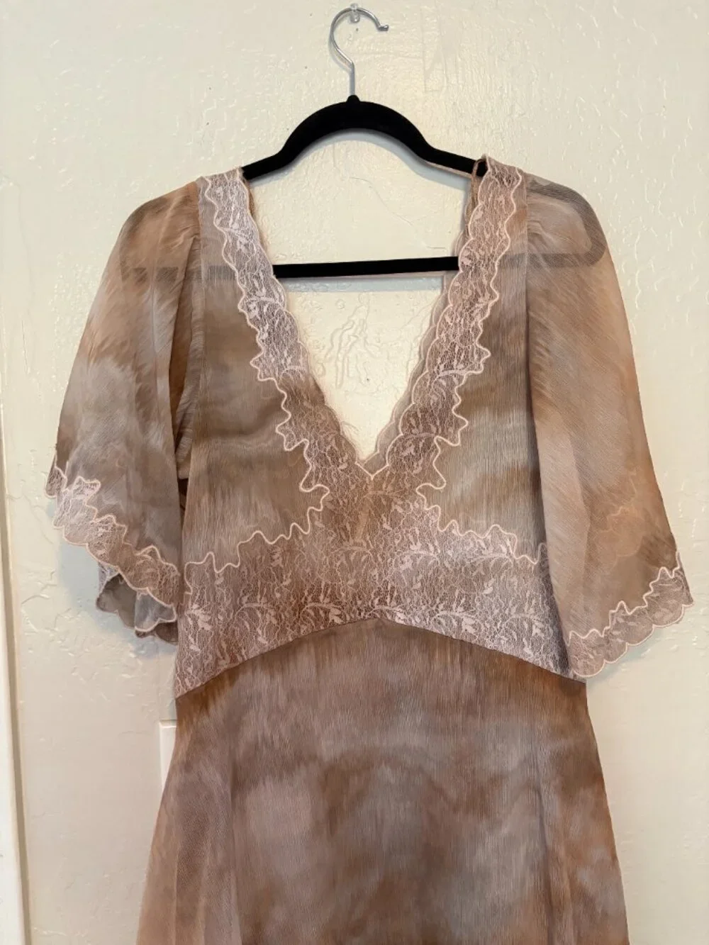 NWOT Free People Chance On Me Mini Dress in Pink Color Way Size Medium